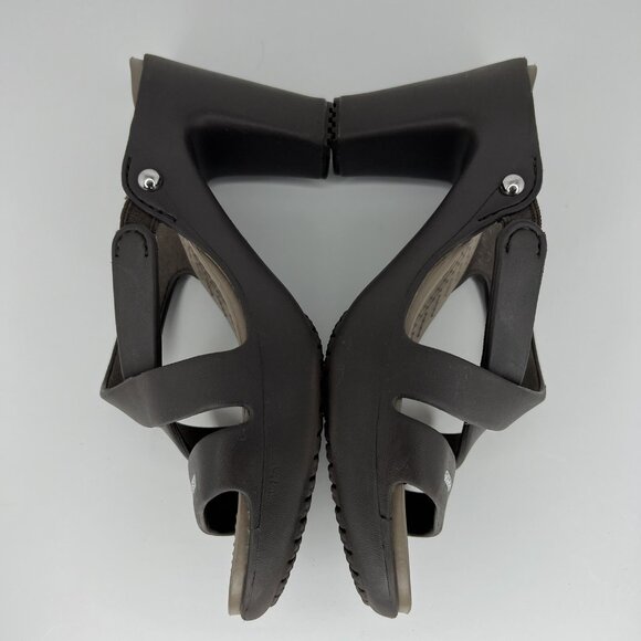 Crocs Cyprus IV Slip-On Sandal Heels Womens Size 9 Strappy Open-Toe Shoes - Picture 7 of 9